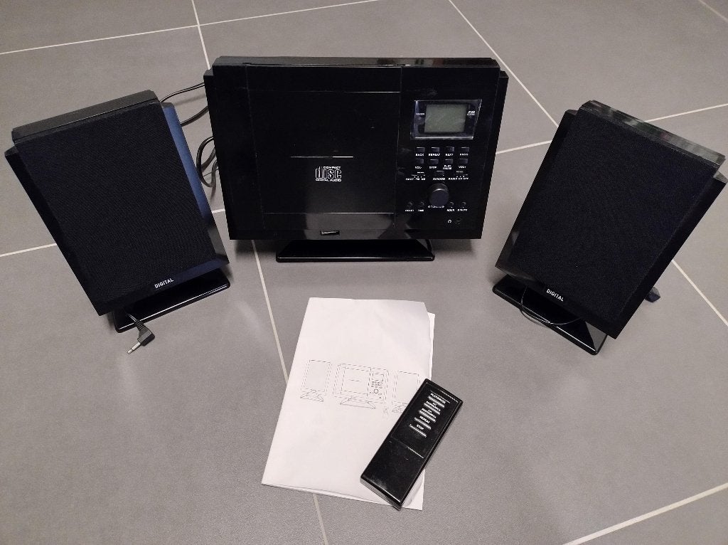radio cd-speler, Audio, Tv en Foto, Ophalen, Zo goed als nieuw, Radio, Met cd-speler