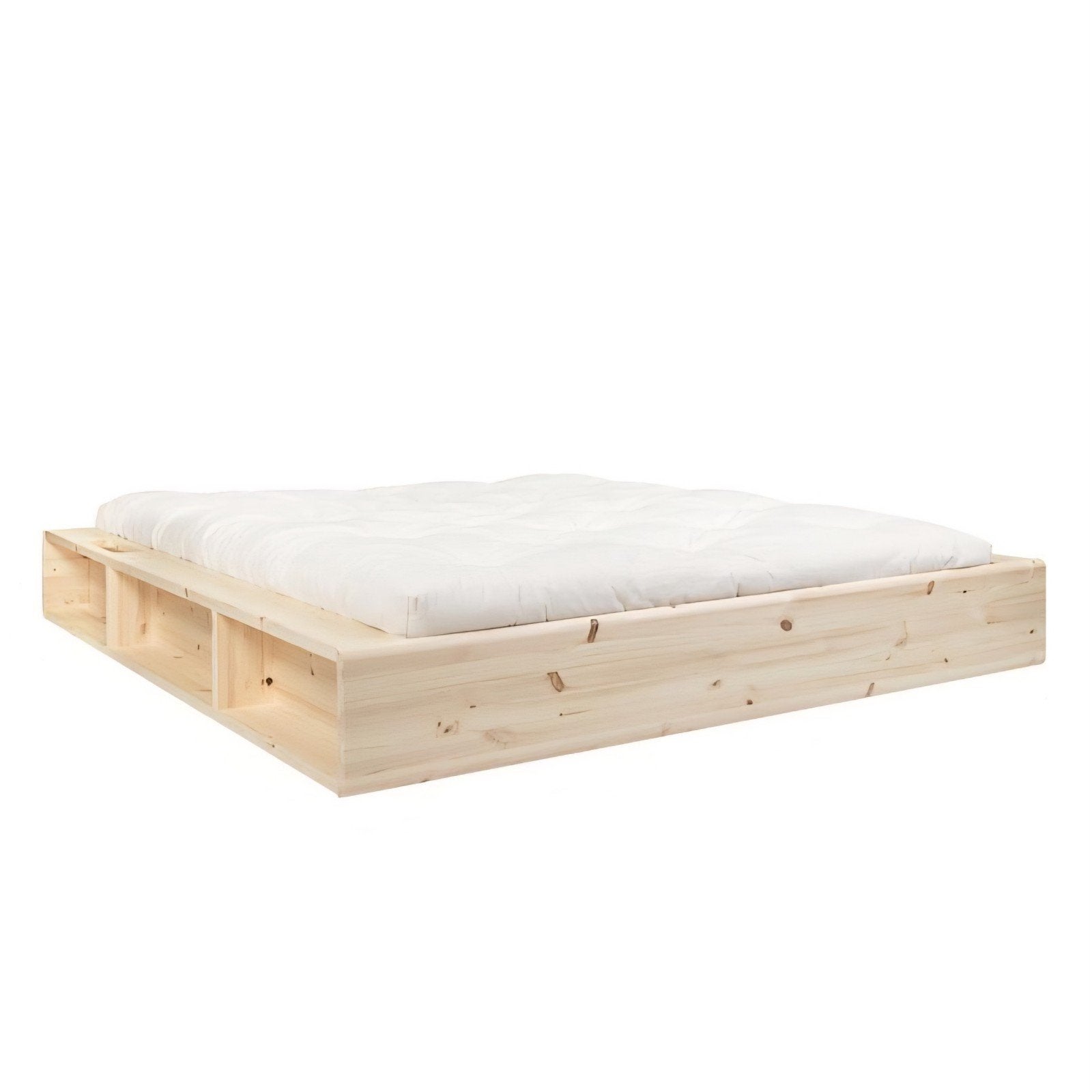 Karup Design - lit Ziggy 160x200 naturel, Japandi, Enlèvement, Utilisé, 200 cm