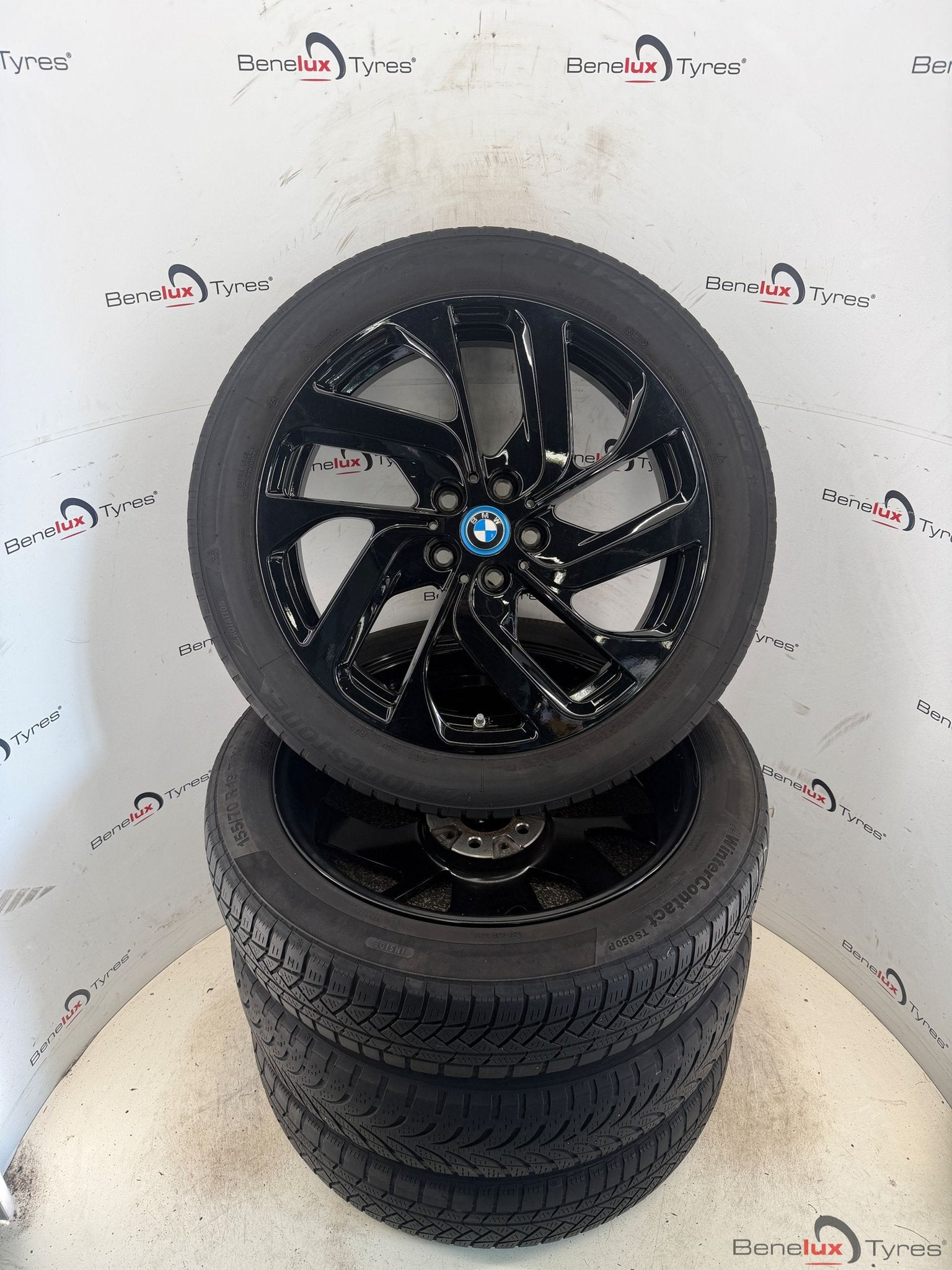 19'' BMW i3 i4 i3s i4s Styling 429 Turbinen styling 6856897, 19 inch, Gebruikt, 155 mm, -