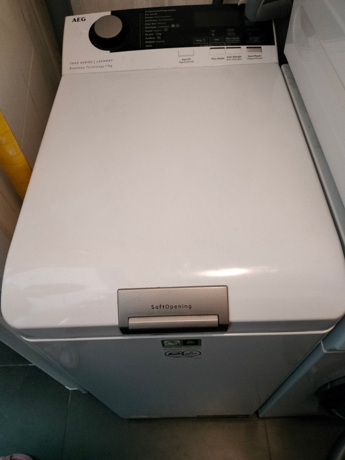 Aeg wasmachine (bovenlader), Elektronische apparatuur, Ophalen, Bovenlader