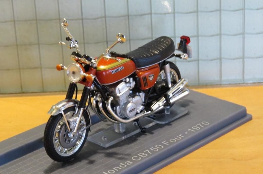 Honda CB750 Four 1:24 Altaya, Hobby en Vrije tijd, Modelauto's | 1:24, Ophalen of Verzenden, Nieuw, Motor, Overige merken