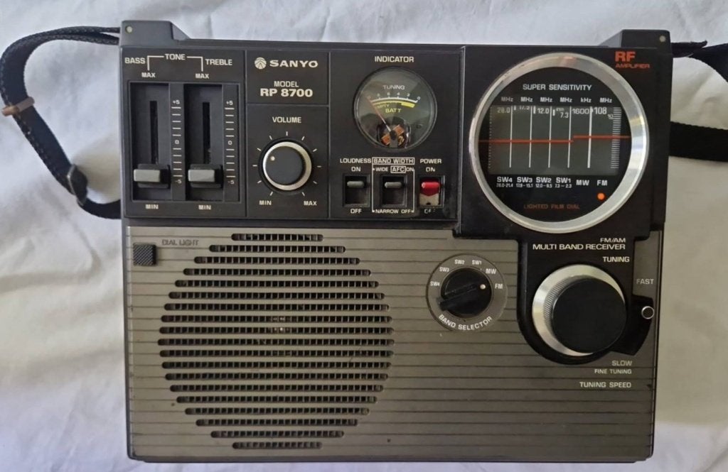 Sanyo RP-8700 Vintage Multiband Radio, Ophalen, Gebruikt, Radio