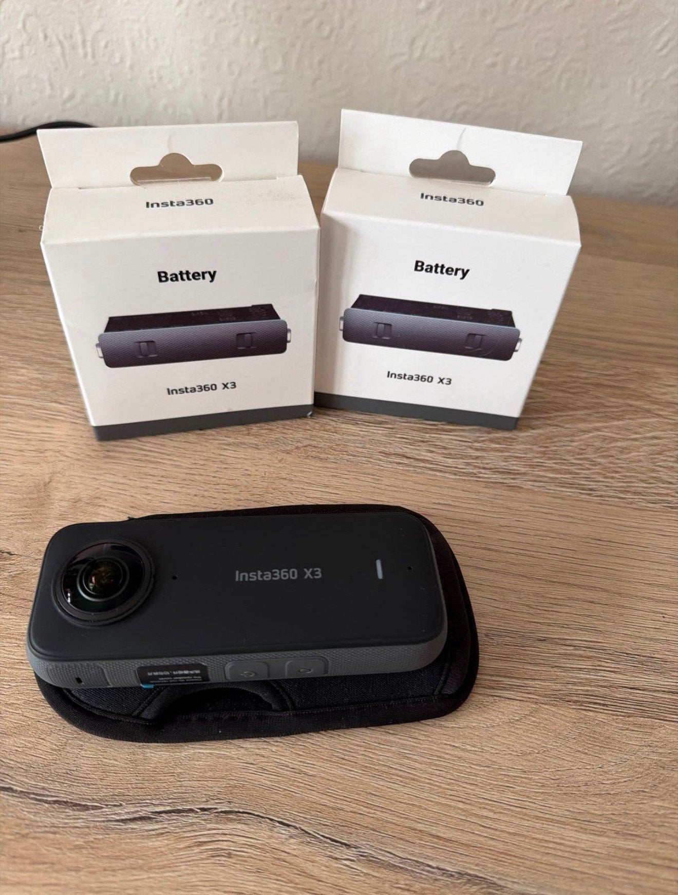 Insta360 x3 + 2 nieuwe batterijen, Enlèvement ou Envoi, Comme neuf