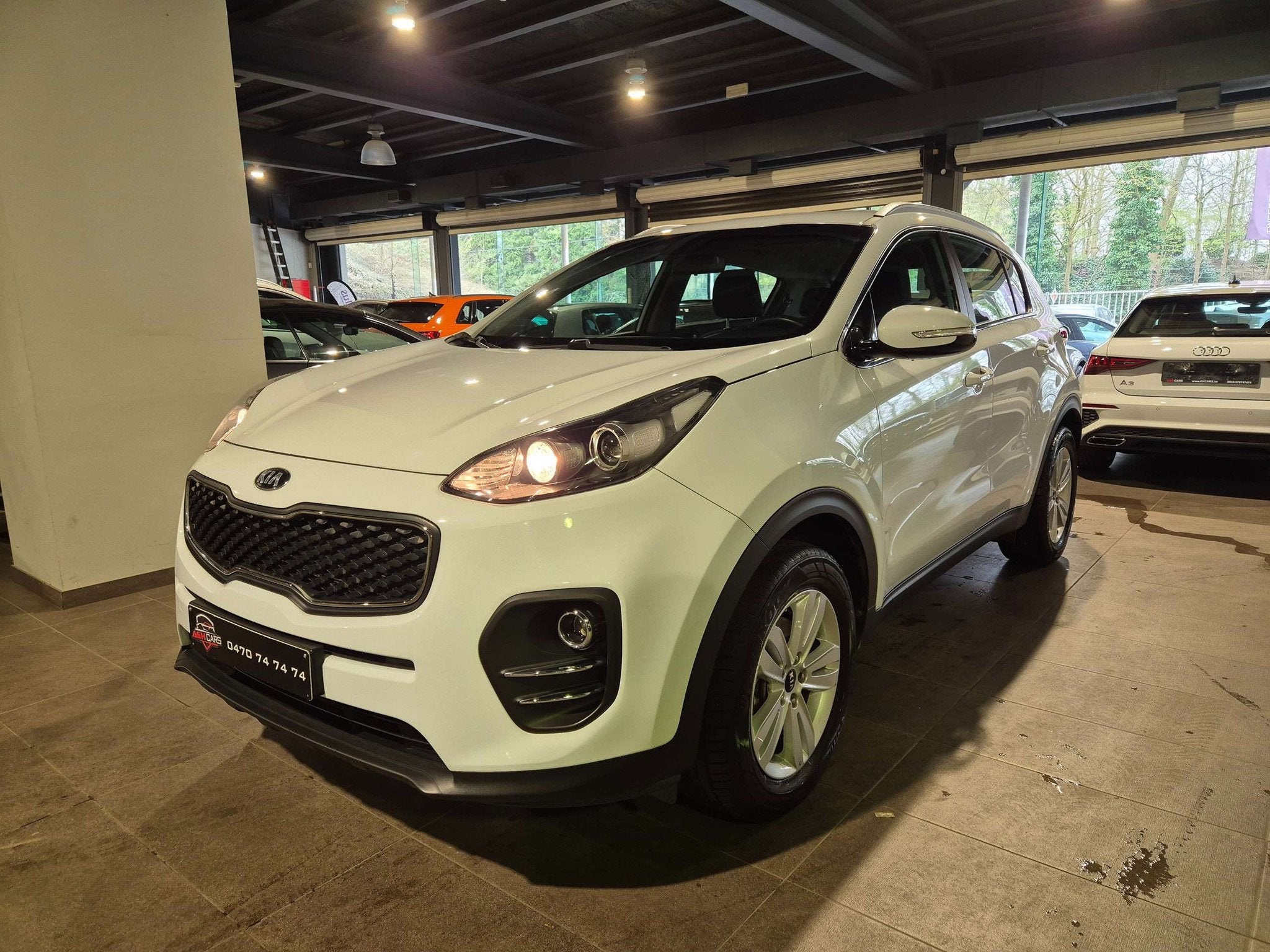 Kia Sportage 1.6 T 2WD Business Fusion (bj 2017), Auto's, Voorwielaandrijving, 1408 kg, Stof, Gebruikt