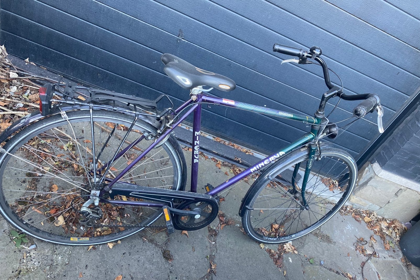 Minerva herenfiets, Ophalen
