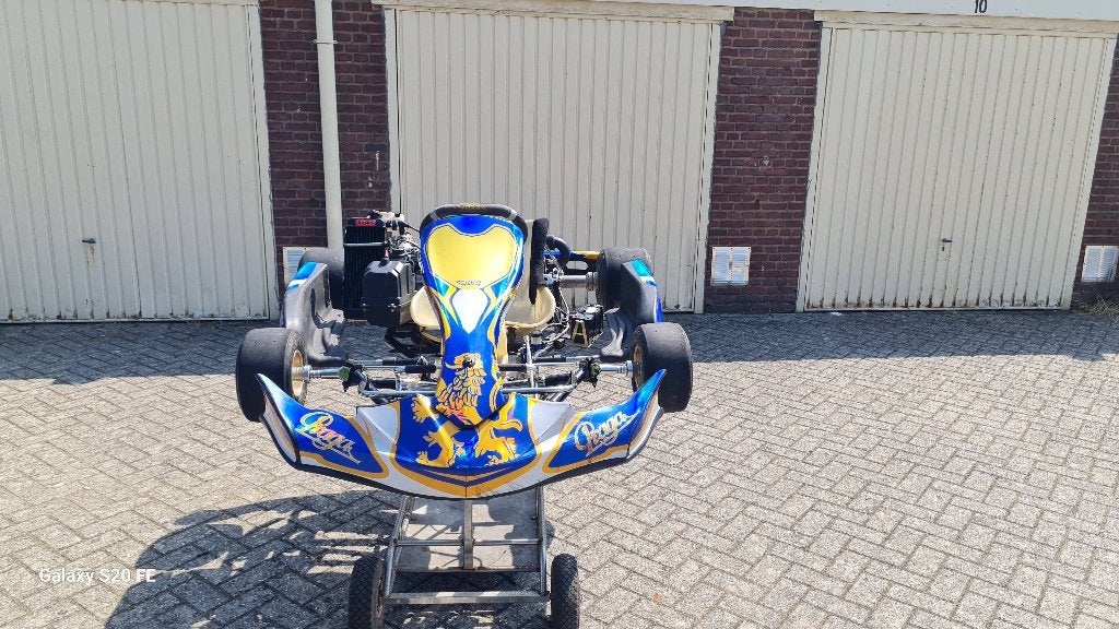 Te koop Zeer mooie rotax max senior kart, Sport en Fitness, Ophalen, Zo goed als nieuw, Kart
