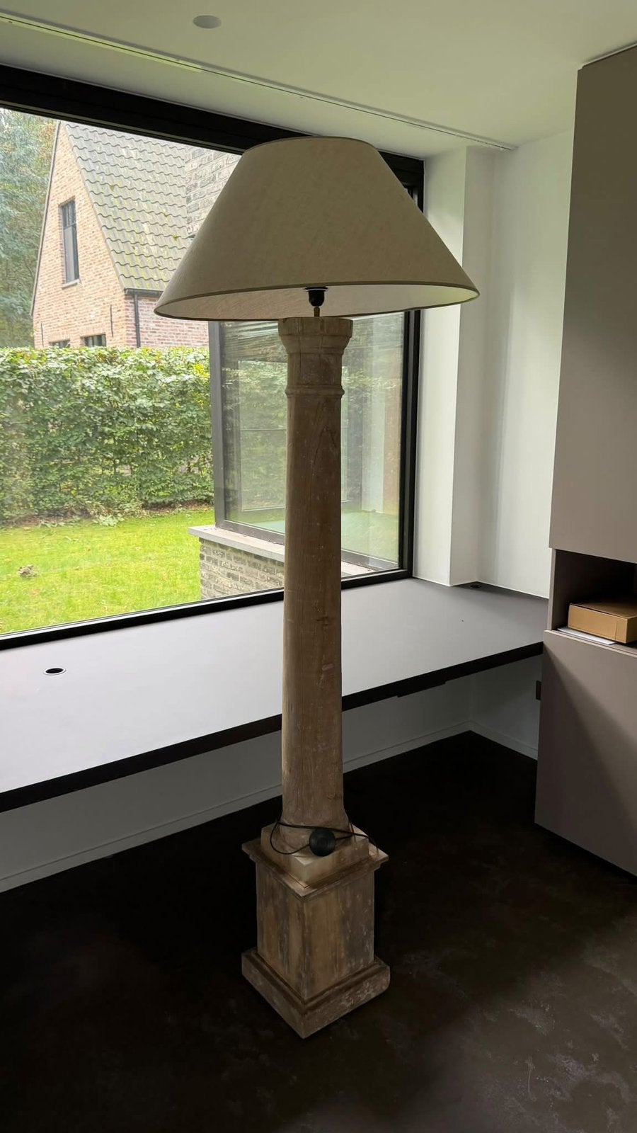 Landelijke staande lamp, Huis en Inrichting, Ophalen, Gebruikt, 200 cm of meer, Landelijk