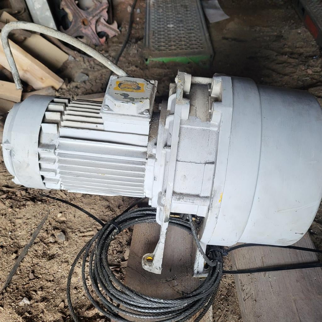Lift hijsmotor met kabel Moter 500kg, Ophalen