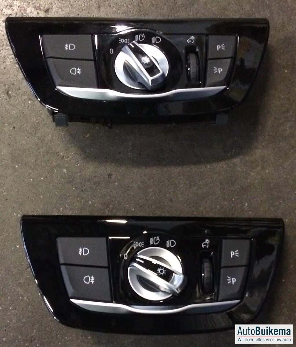 Originele BMW Lichtschakelaar voor 5 serie en 6 serie, -, Utilisé, -, -