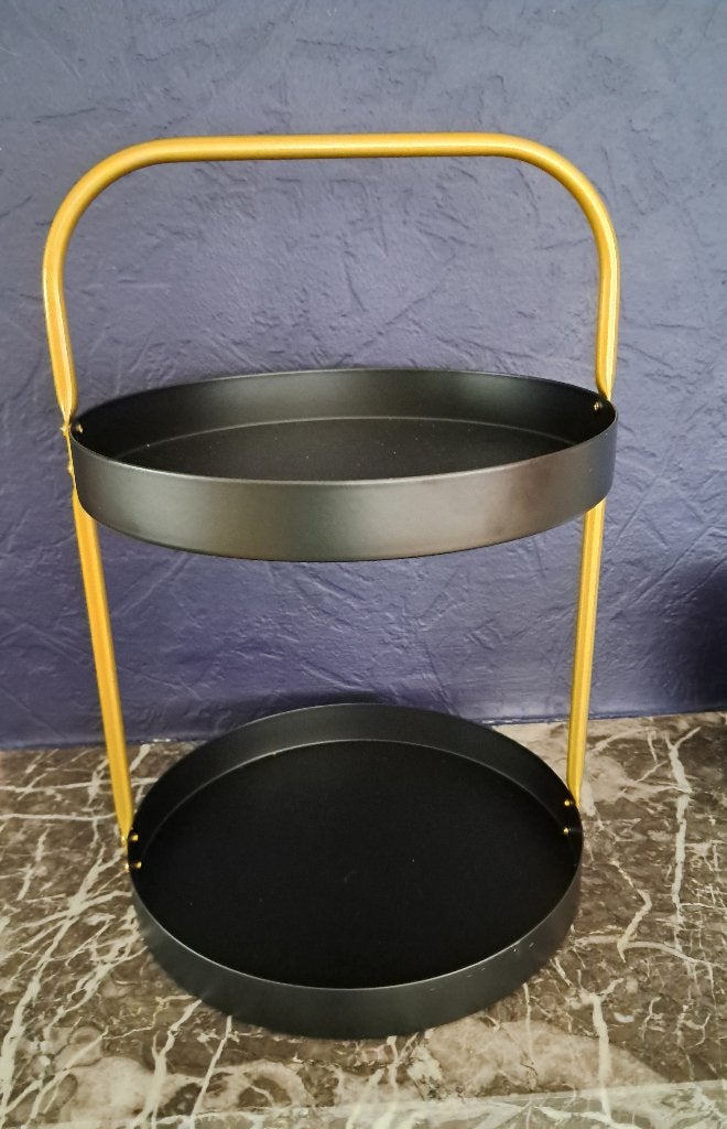 Etagère, Ophalen of Verzenden, Zo goed als nieuw, Etagère, Metaal
