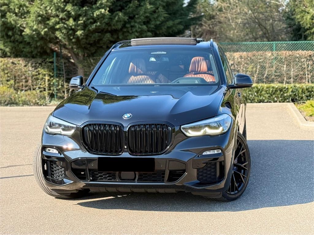 BMW x5  3.0D M-Pakket Exclusieve Mega FULL BLACK, Zwart, Leder, Particulier, SUV of Terreinwagen