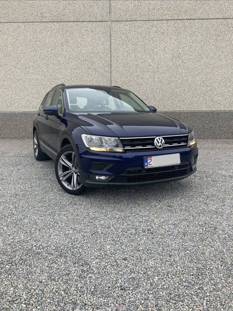Volkswagen Tiguan 2L TDI 150pk DSG, Auto's, Automaat, 110 kW, Blauw, Diesel