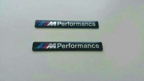 Bmw m performance stickers 82 mm x 10 mm, Ophalen of Verzenden