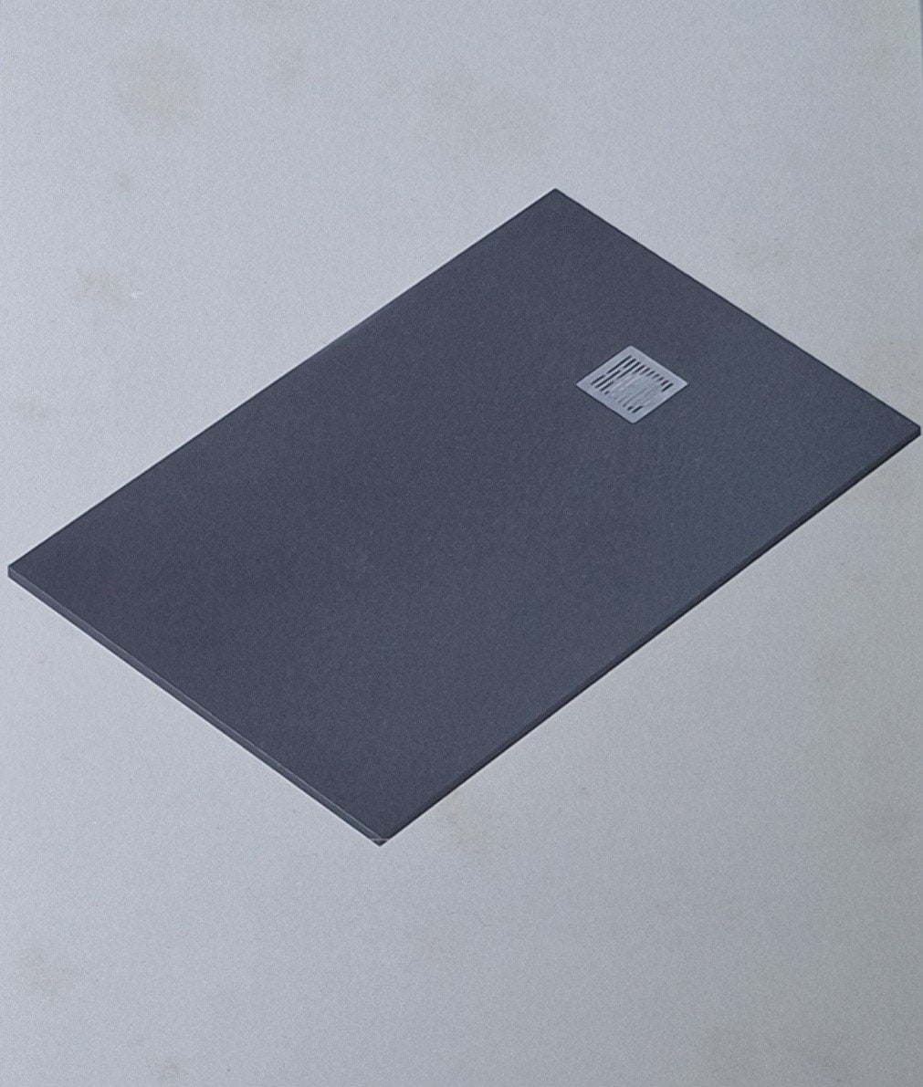Polybeton douchebak 80x120 antraciet, Ophalen of Verzenden, Nieuw, Douche