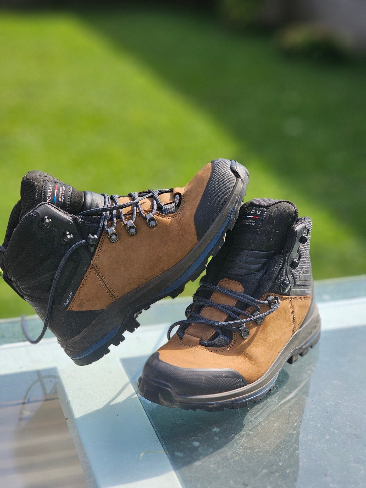 Chaussure rando FORCLAZ p 42 tres bon etat, Sports & Fitness, Enlèvement ou Envoi, Comme neuf, Chaussures