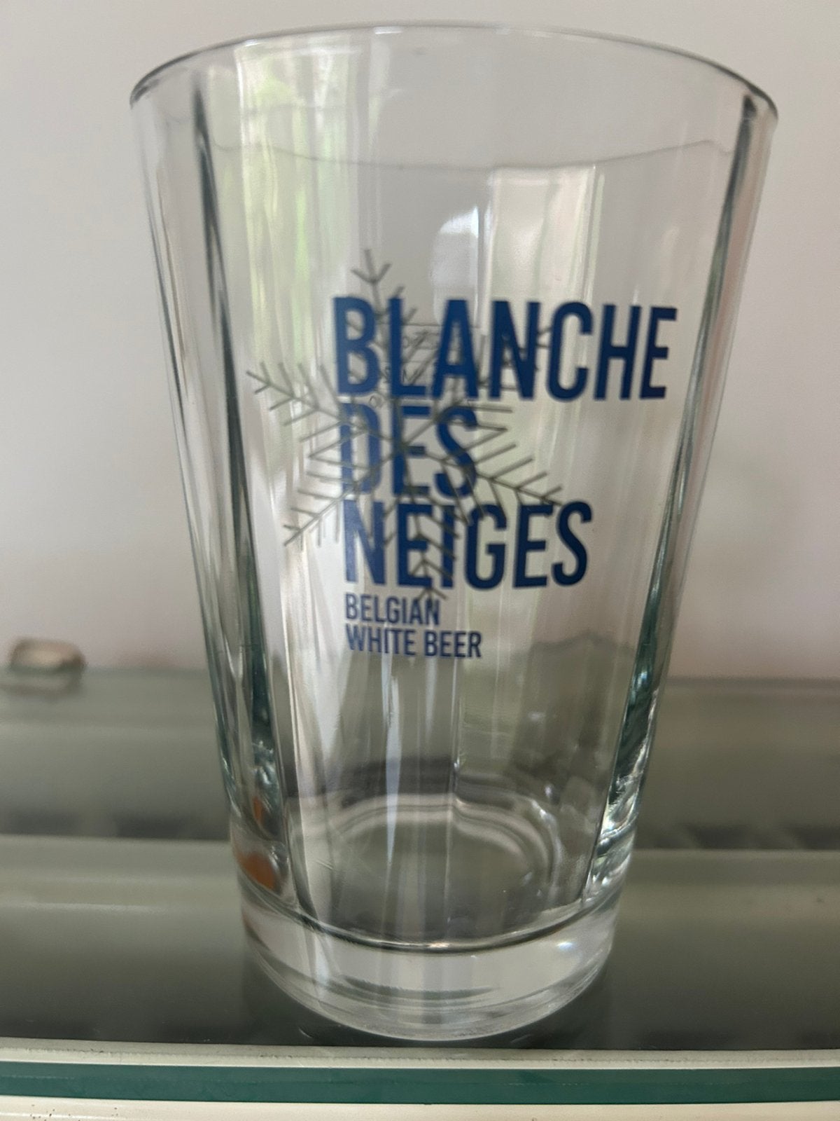 Bierglazen Blanche de neige 25cl, Ophalen, Zo goed als nieuw
