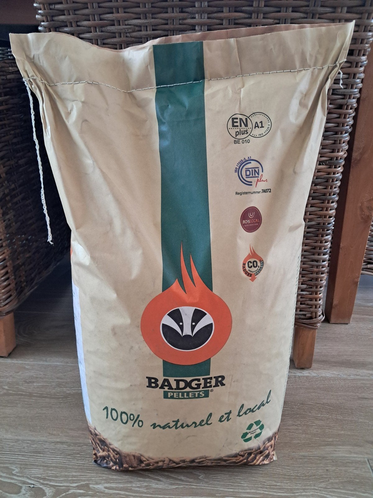 Pellets Badger 20 zakken, Ophalen, Nieuw, Overige typen