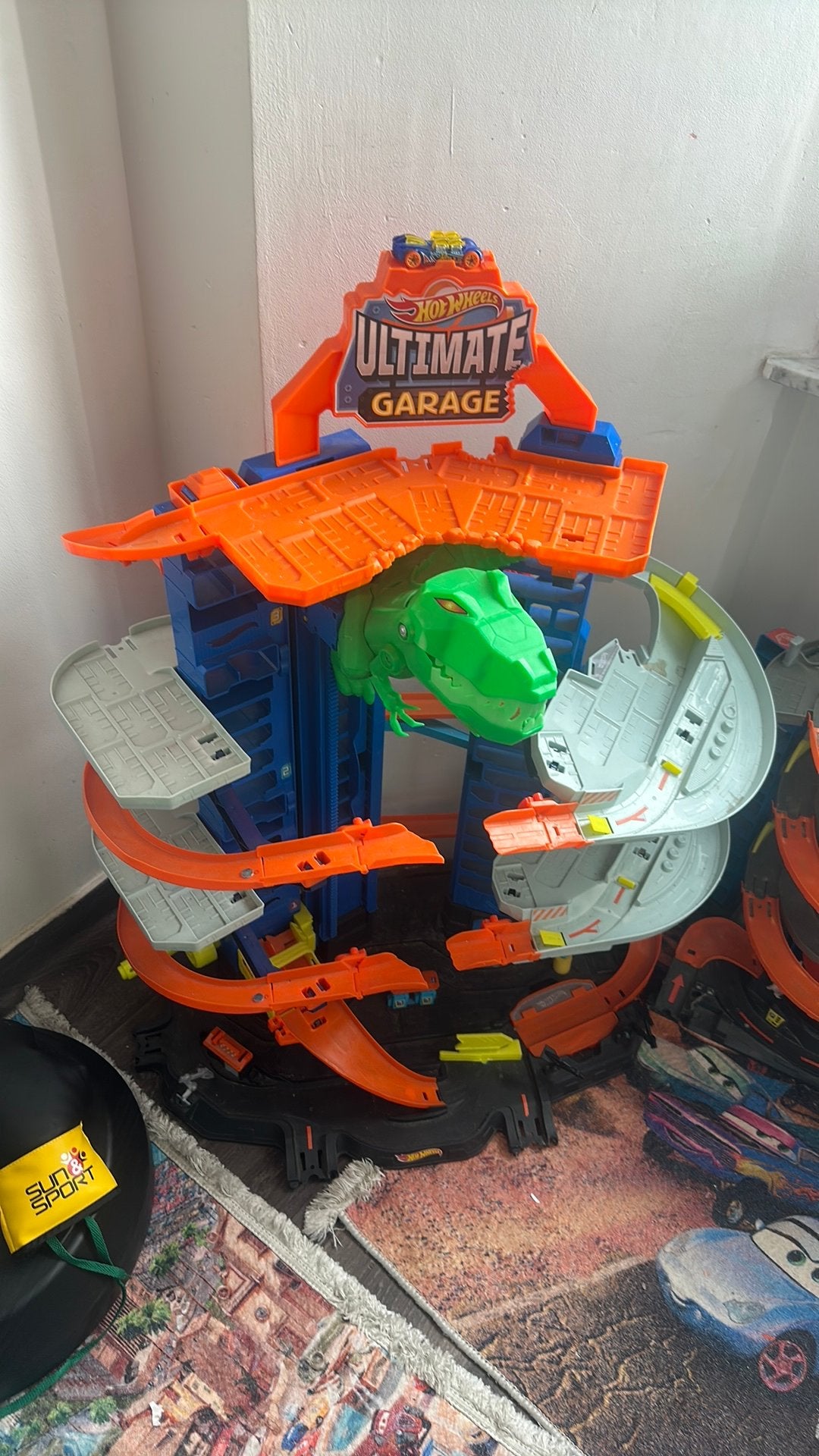 Hot Wheels in de garage, Ophalen, Gebruikt, Hot Wheels