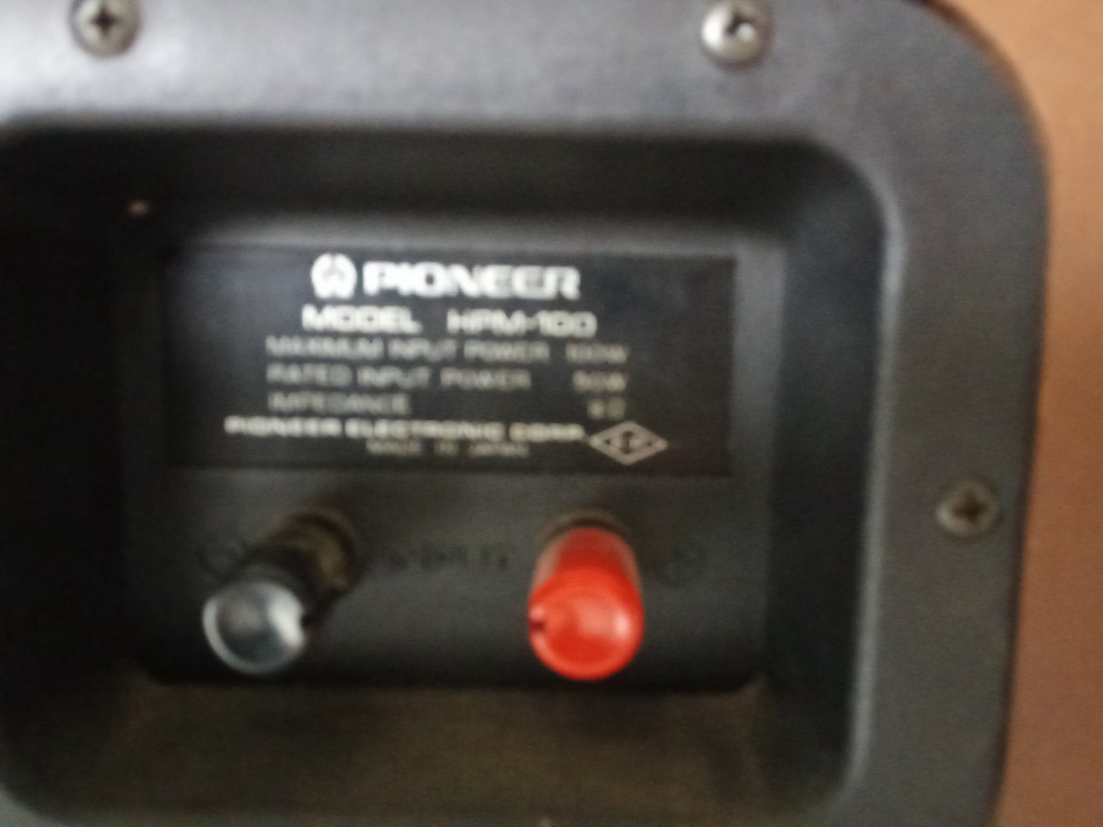 Paire d’enceintes HPM-100, TV, Hi-fi & Vidéo, Enceintes, Enlèvement, Utilisé, Enceintes stéréo, Pioneer