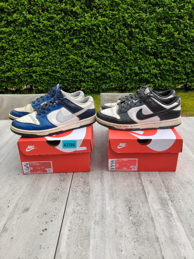 2x baskets Nike Dunk Low Retro taille 41, Vêtements | Hommes, Chaussures, Enlèvement ou Envoi, Autres couleurs, Nike, Porté