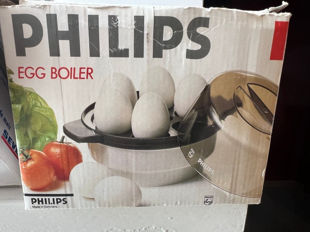 Cuiseur d'oeufs - fonctionne parfaitement, Maison & Meubles, Cuisine | Ustensiles de cuisine, Enlèvement, Utilisé, Blanc, Autres types