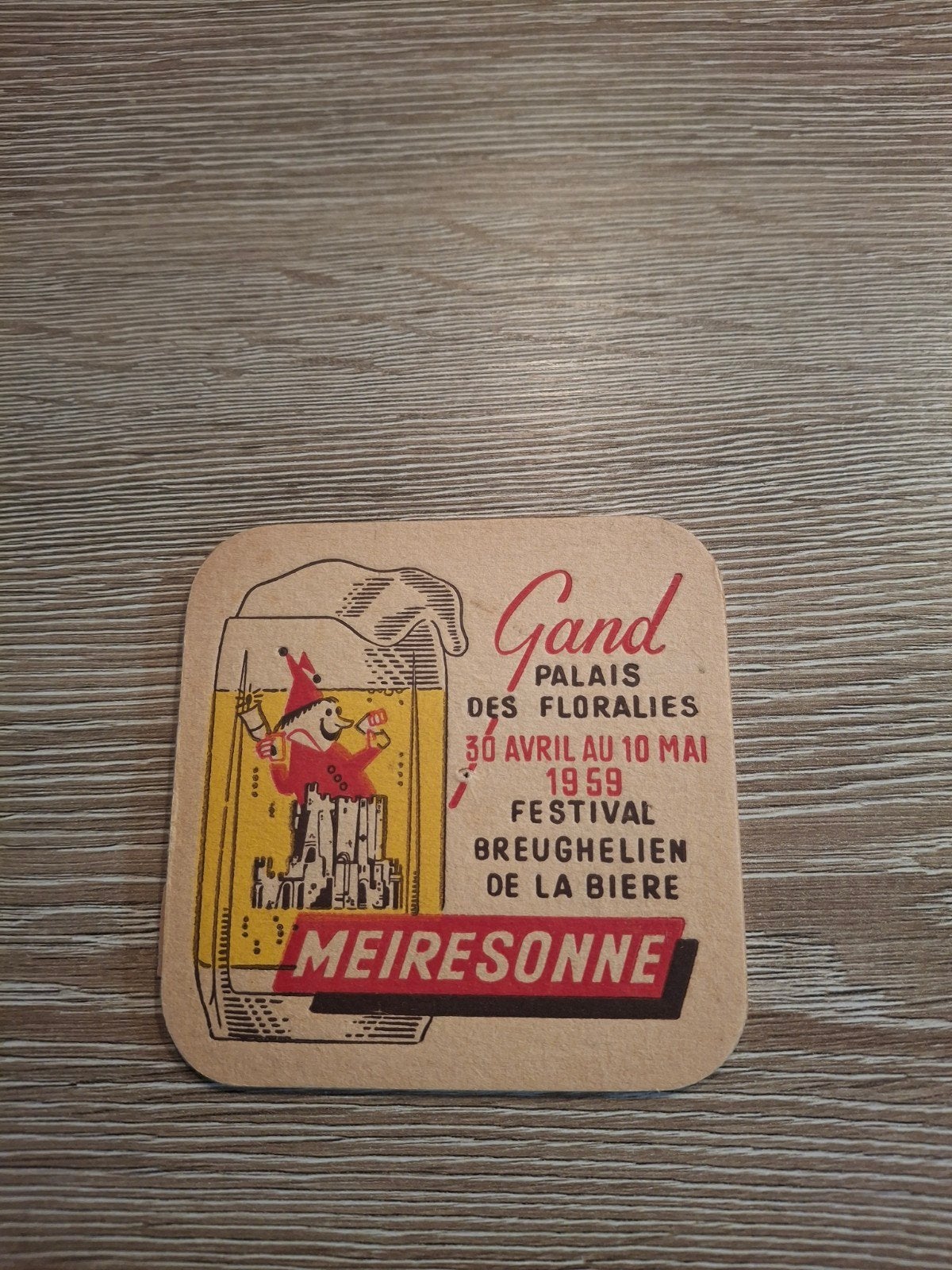 bierviltje celta meiresonne, Ophalen of Verzenden