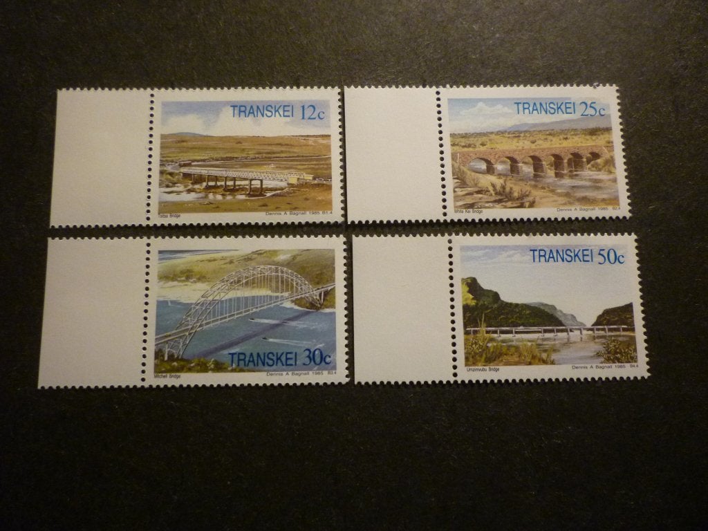 Transkei 1985 Mi ZA-TR 168/169/170/171** Postfris/Neuf, Timbres & Monnaies, Timbres | Afrique, Envoi