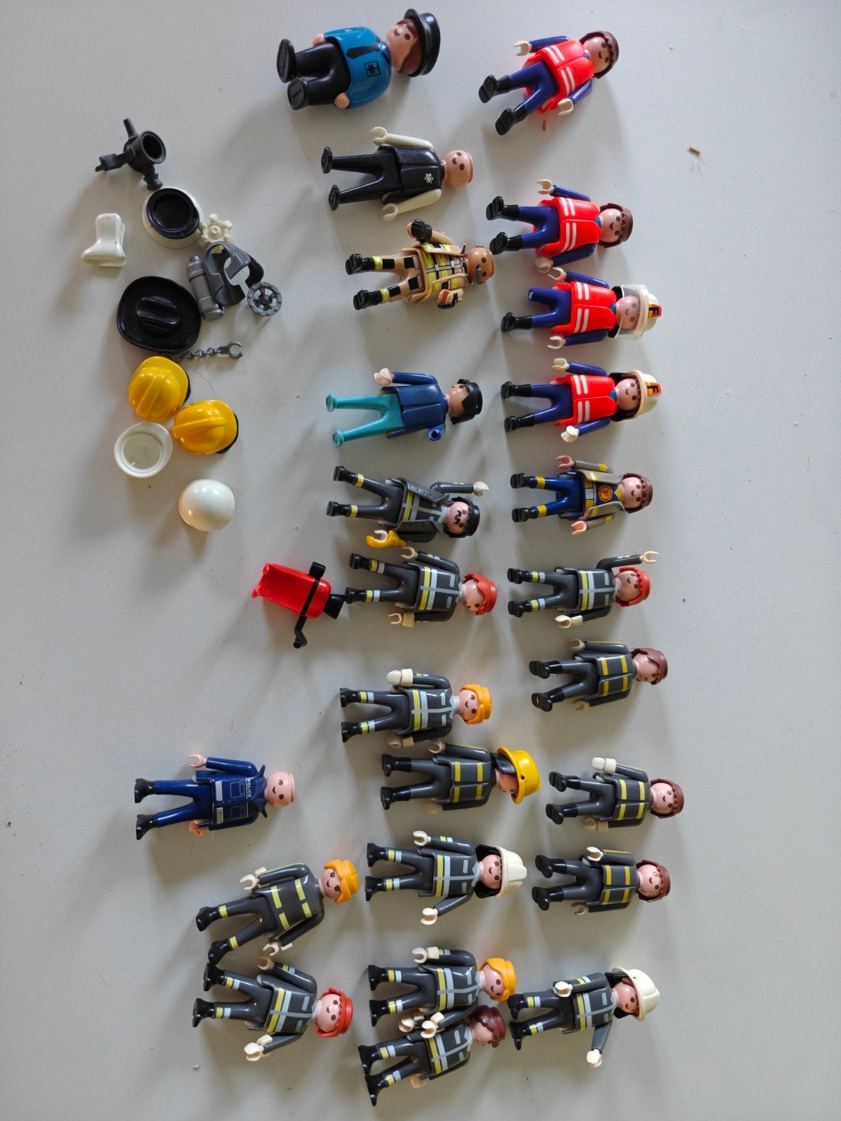 lot Playmobil brañdweer mannen, Ophalen