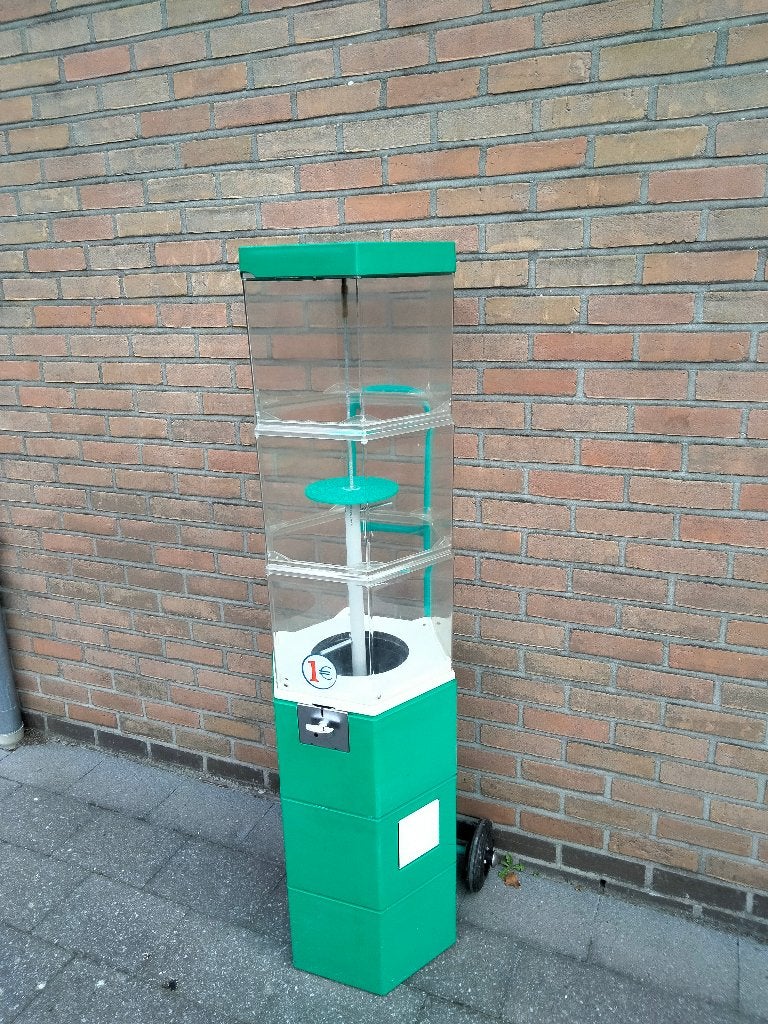Capsule automaat, Verzamelen, Ophalen, Gebruikt