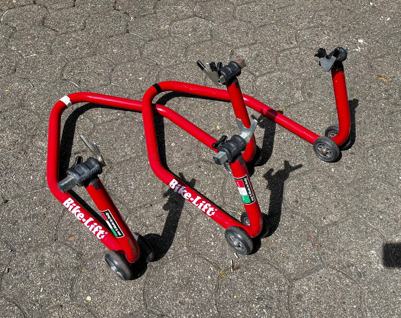 BIKE-LIFT - Paddockstands, Motoren, Ophalen
