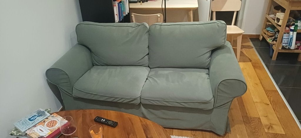 Canapé 2 places IKEA EKTORP, Enlèvement, Deux personnes, Neuf, 75 à 100 cm