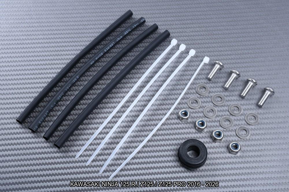 Support de plaque KAWASAKI NINJA 125 R Z125 / PRO 2016 2026, Enlèvement ou Envoi, Neuf