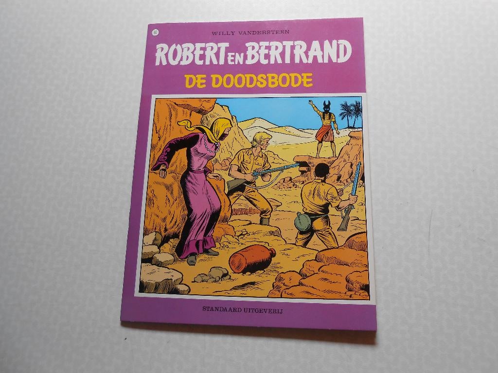 Robert en Bertrand 60 De doodsbode 1984 ste druk., Willy Vandersteen, Eén stripboek, Nieuw, Ophalen of Verzenden