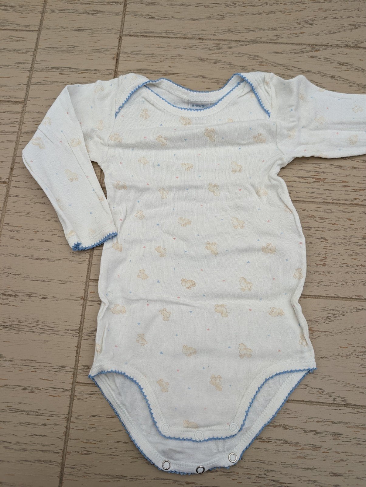 Petit bateau Body met lange mouwen voor 18 maanden, Nacht- of Onderkleding, Meisje, Ophalen of Verzenden, Petit Bateau