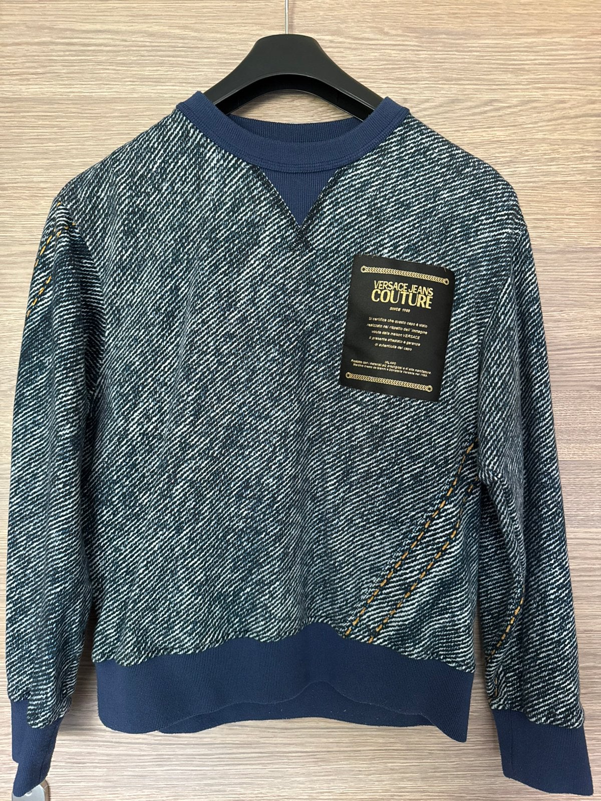 Sweater Versace Jeans Couture, Ophalen of Verzenden, Zo goed als nieuw, Maat 52/54 (L)