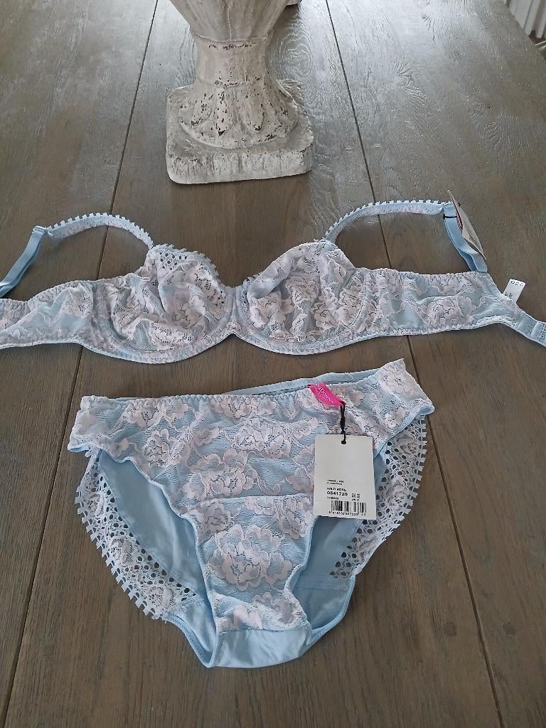 Prima donna  75D Nieuw met label, Primadonna, Enlèvement ou Envoi, Bleu, Ensemble