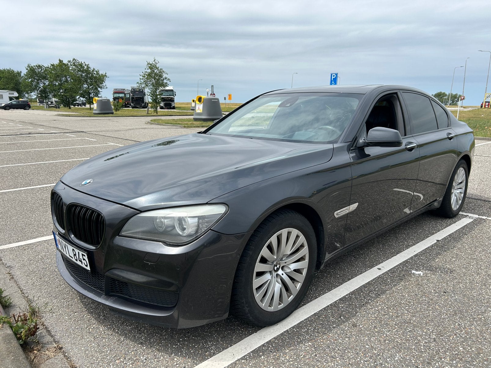 Bmw 7 N52 LPG, Cuir, Achat, Noir, 5 portes