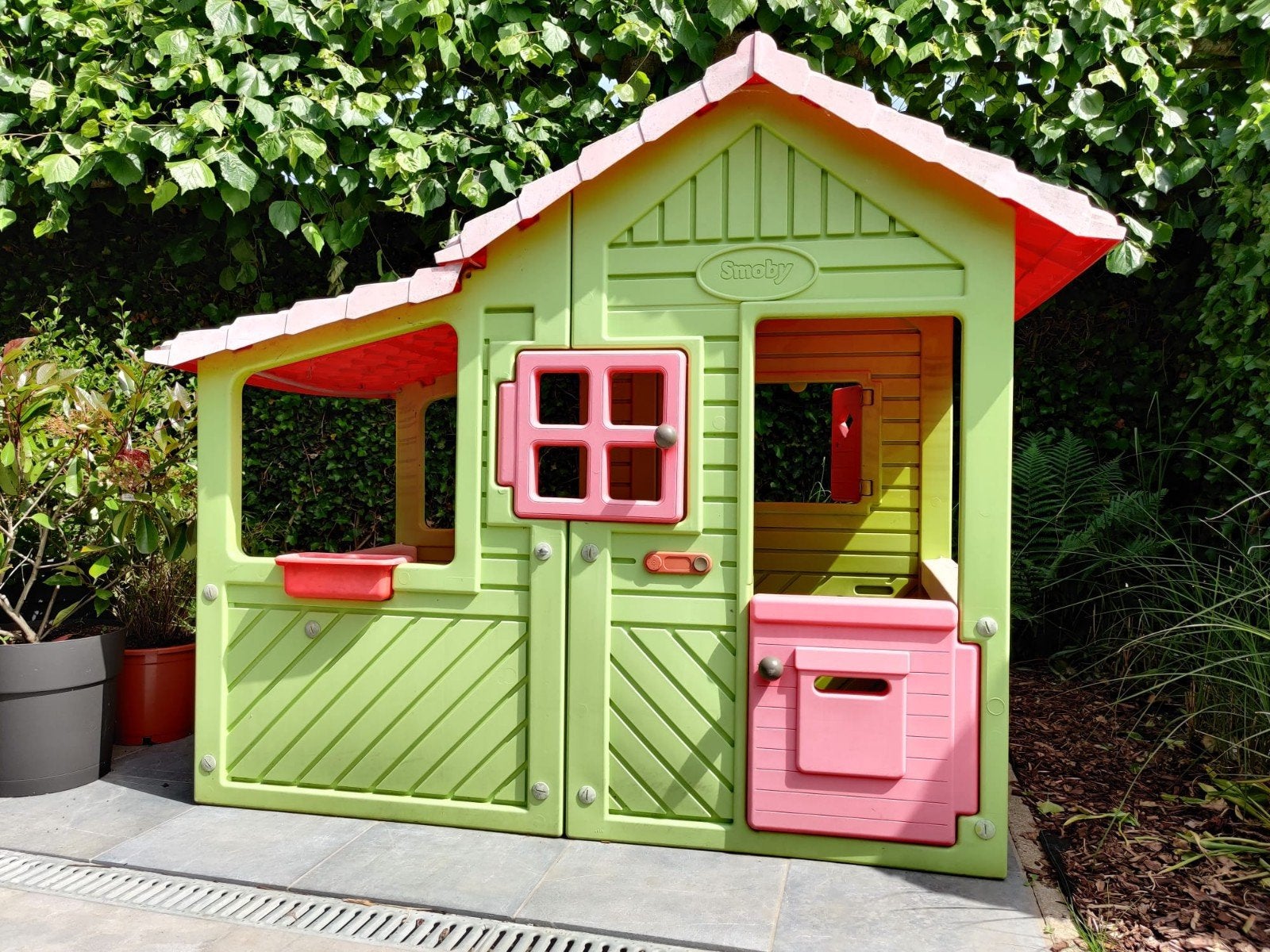 Smoby speelhuisje, Ophalen, Gebruikt, Kunststof