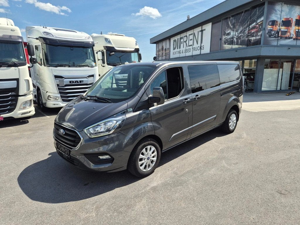 Ford Transit Custom DOUBLE CAB (bj 2020), Automaat, Achteruitrijcamera, Euro 6, 4 cilinders