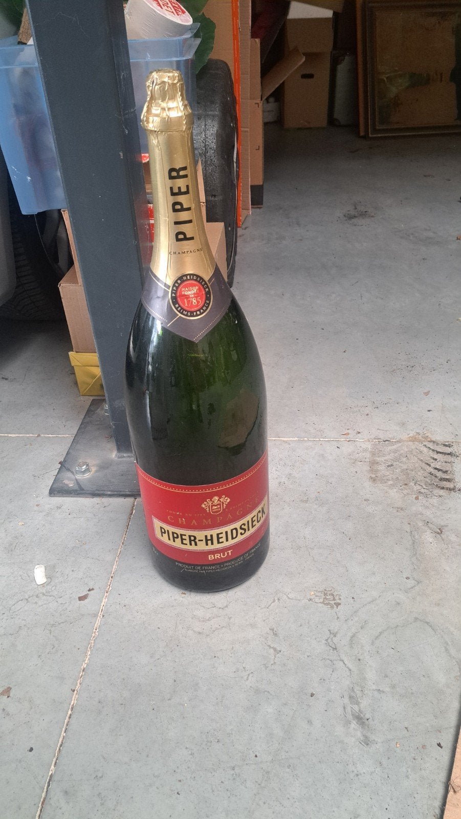 Mega fles piper 9 l leeg, Ophalen of Verzenden