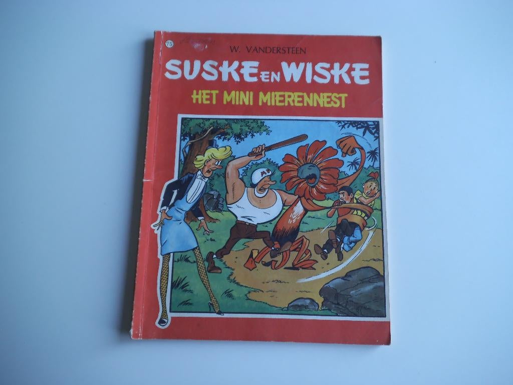 Suske en Wiske 75 Het mini mierennest   1967, Enlèvement ou Envoi, Willy Vandersteen, Une BD, Utilisé