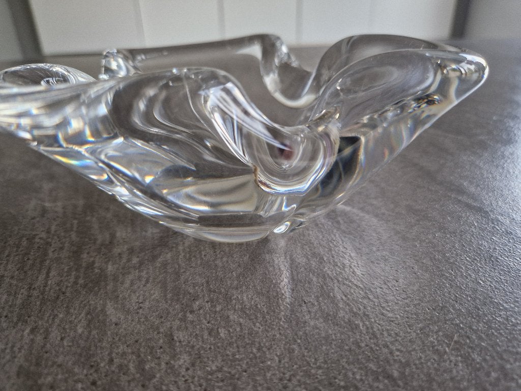 Coupelle/Cendrier en cristal du Val Saint-Lambert, Ophalen