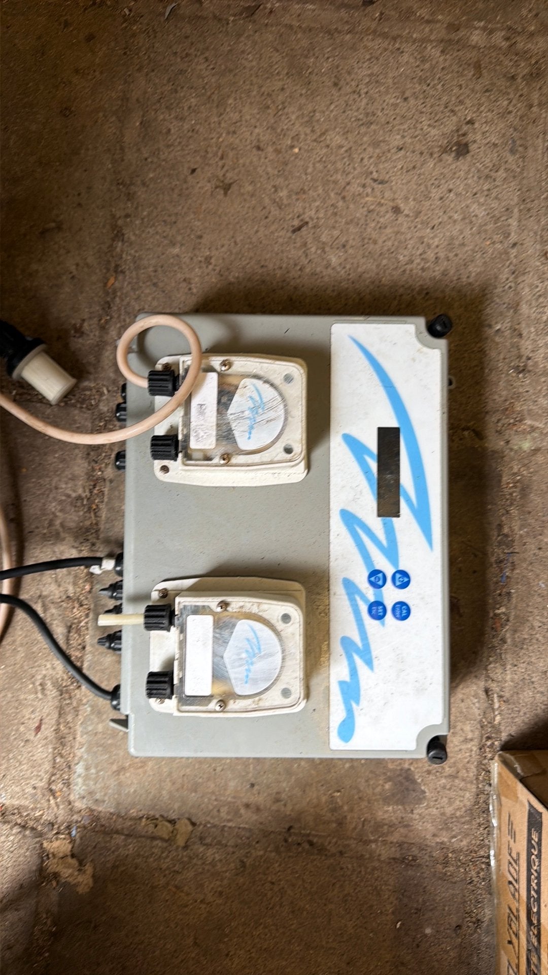 Automatisch chloor en ph doseersysteem, Enlèvement, Utilisé