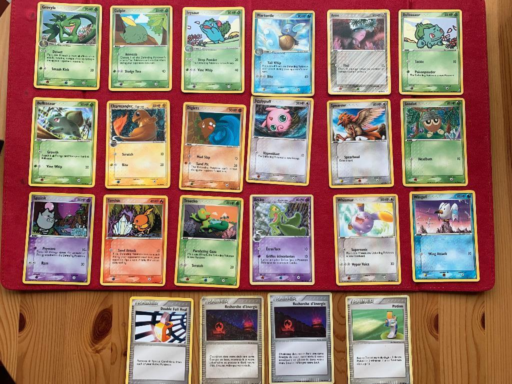 Cartes Pokémon - Set EX : Gardiens de cristal, Enlèvement ou Envoi, Utilisé, Plusieurs cartes