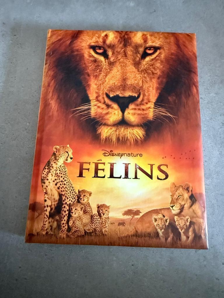Livre Félins Disneynature, Livres, Nature, Enlèvement ou Envoi, Comme neuf, Autres sujets/thèmes
