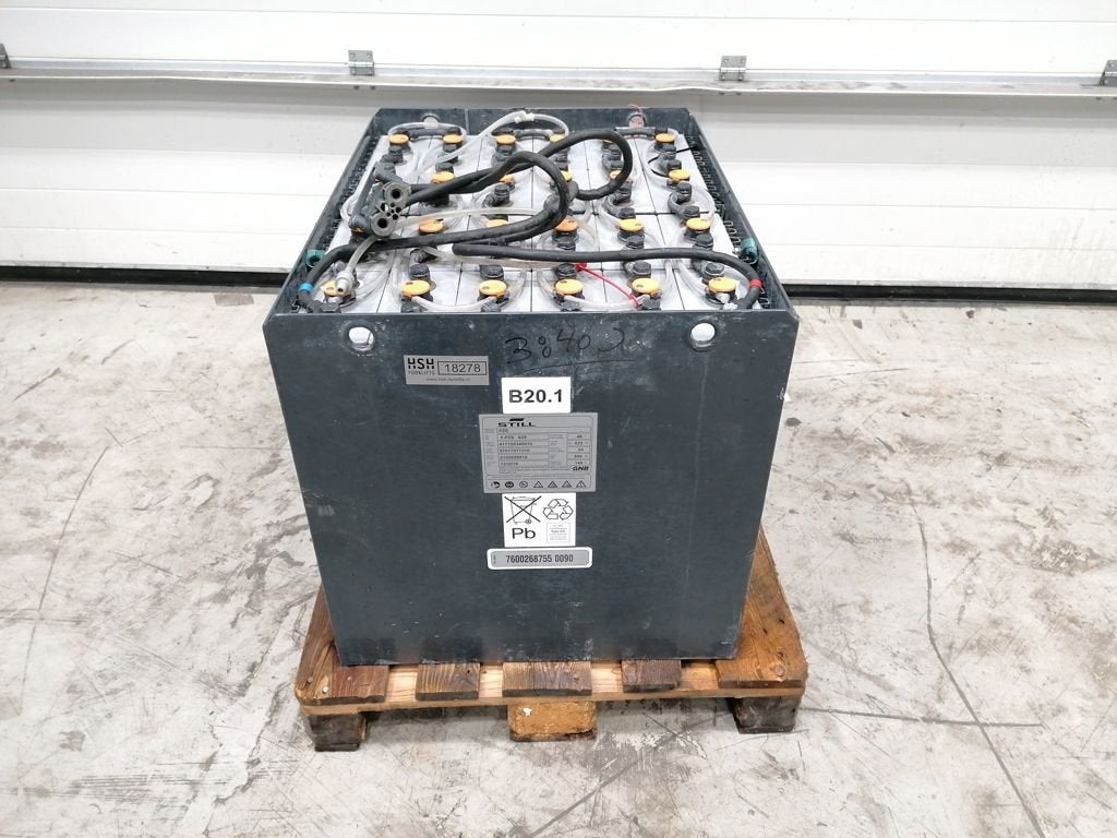 BATTERIJ 48V 625 Ah, Gebruikt