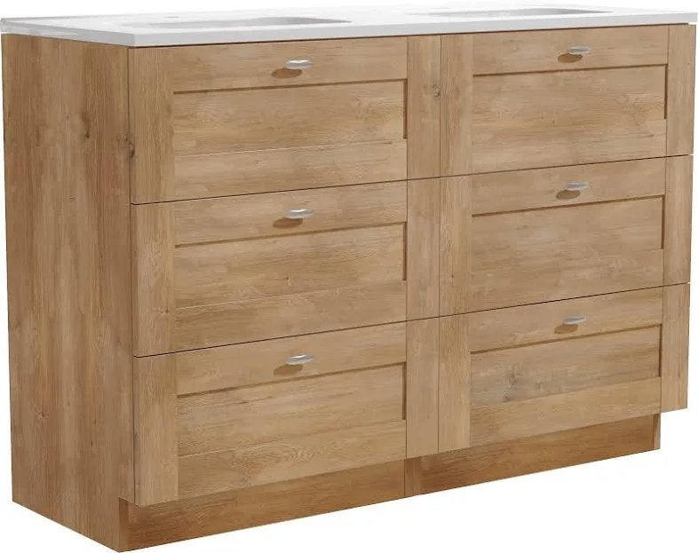 Volledig badkamermeubel 120cm + kraan, Ophalen, Nieuw, 25 tot 50 cm, 100 tot 150 cm