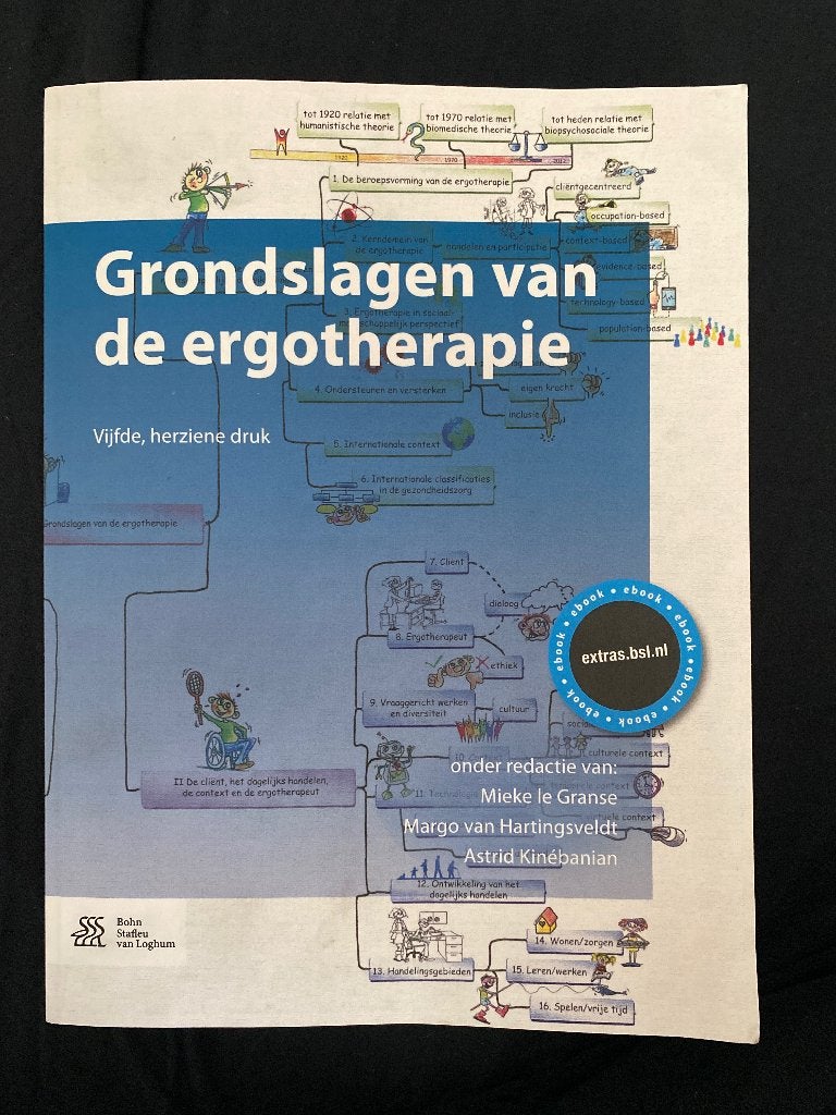 Grondslagen van de ergotherapie, Boeken, Studieboeken en Cursussen, Ophalen of Verzenden, Gelezen, Hoger Onderwijs