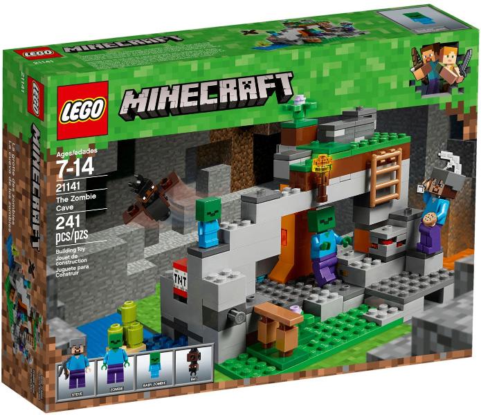 Lego Minecraft 21141 - The Zombie Cave - Sealed, Minecraft, Lego, Nieuw, Ophalen of Verzenden