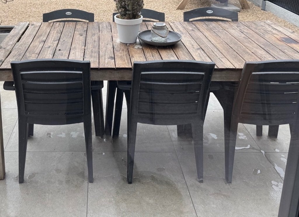 6 terras Tuin stoelen - HARTMAN, Tuin en Terras, Ophalen, Gebruikt